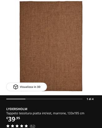 Tappeto LYDERSHOLM ikea