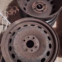Cerchi in lamiera per Fiat panda / 500, Lancia  Y