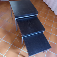 Tavolini in trio neri
