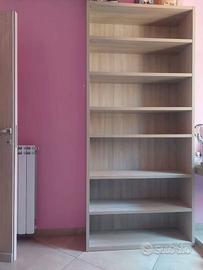 LIBRERIA MORETTI SOLIDA PER LA STRUTTURA