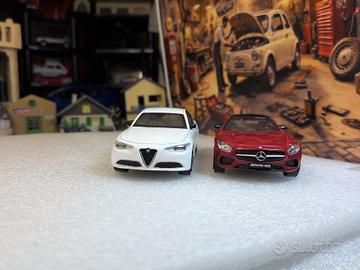 BURAGO - Alfa Romeo Giulia + Mercedes AMG GT - 