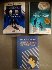 3 LIBRI 2 AUTORI ROMANZI con CARATTERE....