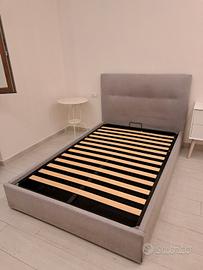 Letto con contenitore una piazza e mezzo