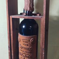 Bottiglia vino da collezione 