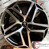 4 CERCHI IN LEGA ORIGINALI R18 PEUGEOT 308 NEW