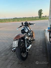 1997 moto guzzi nevada 750 trasformata a v7