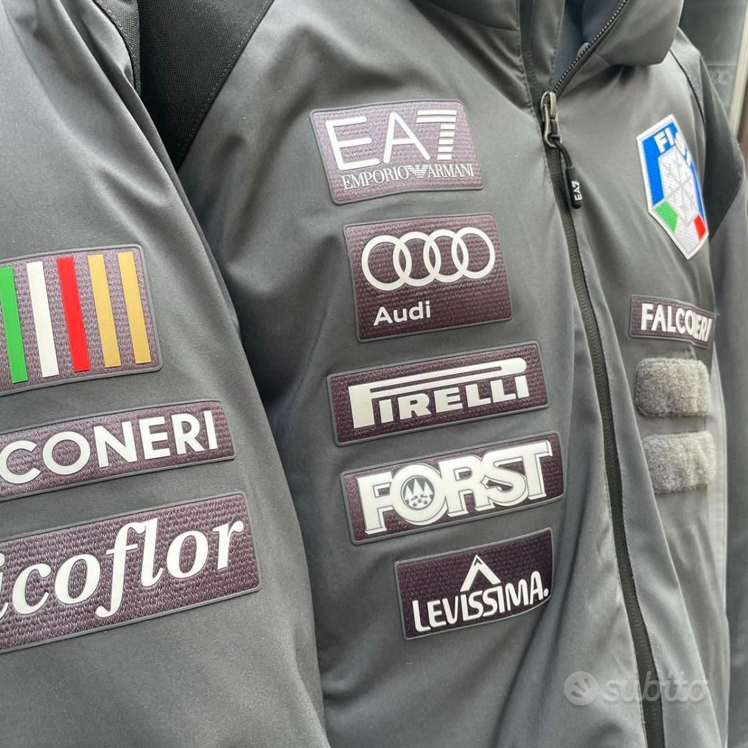 Tuta Sci Nazionale Italiana Giacca Italia Armani Emporio Armani