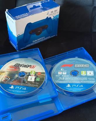 Tasti aggiuntivi per pad ps4 + 2 giochi