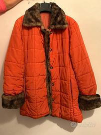 Giacca arancio taglia 46