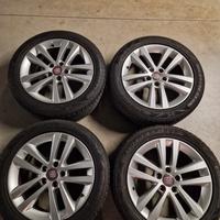 4 cerchi in lega fiat croma 215.50.17 con il 90%
