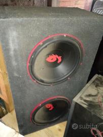 coppia subwoofer da 30