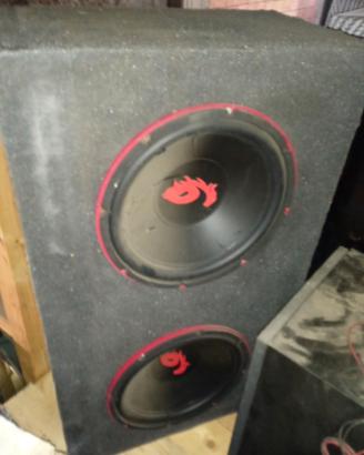 coppia subwoofer da 30