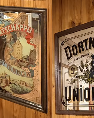 Collezione 8 Specchi Pubblicitari Vintage