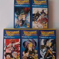 5 VHS originali dragon ball z