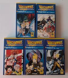 5 VHS originali dragon ball z