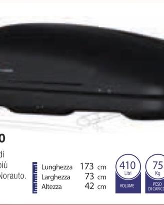 Portapacchi + barre THULE complete attacchi 754