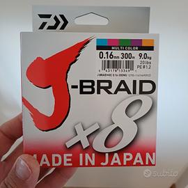 Trecciato daiwa X8 0.16