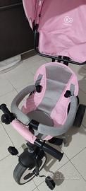Triciclo ASTON rosa KINDERKRAFT