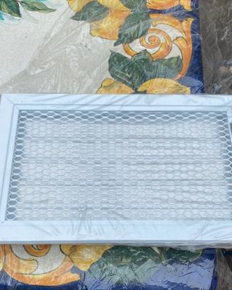 Grglia in alluminio con alerte regolabili