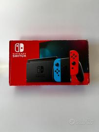 Nintendo Switch Blu e Rossa Completa con Scatola