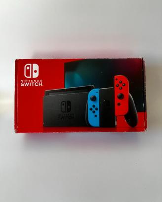 Nintendo Switch Blu e Rossa Completa con Scatola