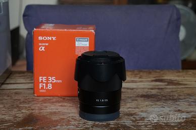 Sony FE 35mm f1.8 Full frame + Filtro UV NanoX