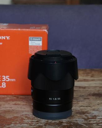 Sony FE 35mm f1.8 Full frame + Filtro UV NanoX