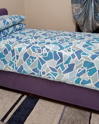 Letto singolo con secondo letto 