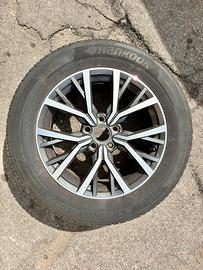 4 Cerchi 17 pollici Volkswagen + gomme 4 stagioni
