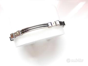 Bracciale uomo acciaio