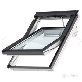 Velux elettrico solare nuovo 78x140 cm + raccordi
