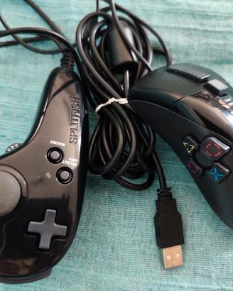 SplitFish FragFX V2 per PS3 – Controller + Mouse