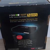 DECODER DIGITALE TERRESTRE I-CAN 3820T