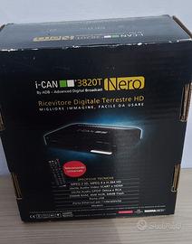 DECODER DIGITALE TERRESTRE I-CAN 3820T