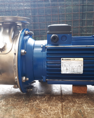 Pompa acqua LOWARA SHE motore 5.5 HP AISI 316