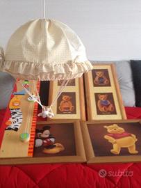 ARREDAMENTO X CAMERETTA  QUADRO LAMPADARIO BIMBI