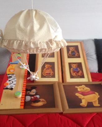 ARREDAMENTO X CAMERETTA  QUADRO LAMPADARIO BIMBI