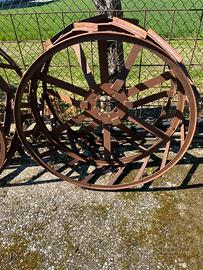 Ruote in ferro trattore
