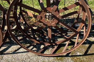 Ruote in ferro trattore