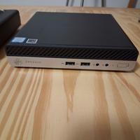MiniPC HP ProDesk 400 G4 i5@2.10GHz SSD/256 RAM/8