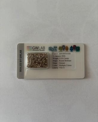 Diamanti Multicolore 5ct GWLAB