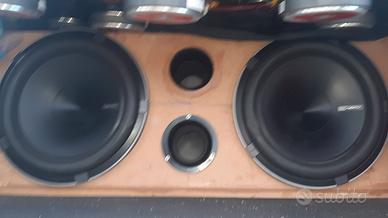 Sub hertz+ 2 ampli.+ 8 Woofer 20+8 tweeter 10 poll