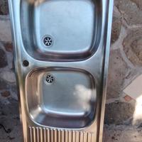 Lavabo da cucina a due vasche 
