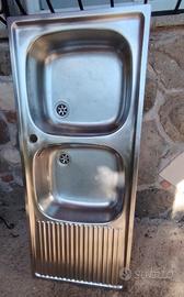 Lavabo da cucina a due vasche 