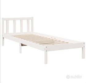 Giroletto in legno bianco 90*200*20