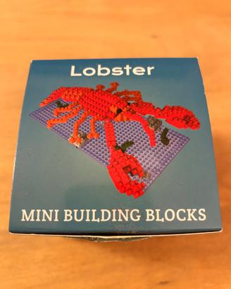 Aragosta in mattoncini - Mini Building Blocks