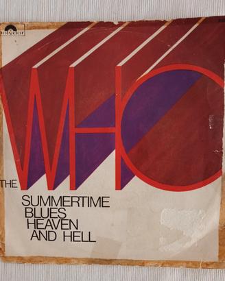 45 giri the Who Summertime Blues Heaven and Hell 