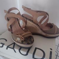 Sandali con zeppa Gaudi n.37