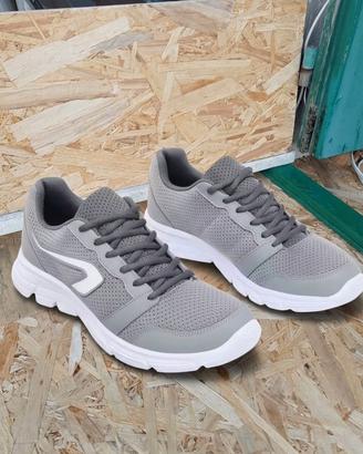 Scarpe da corsa Kalenji Run 100 grigie