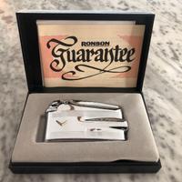 Ronson Varaflame vf215 chromium gold v vintage